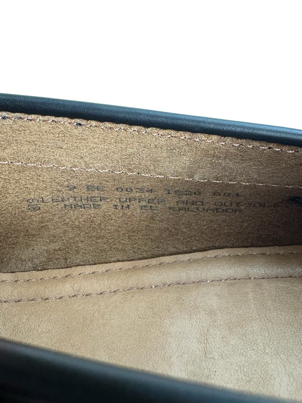 G.H. Bass Men’s 9EE Wide Weejuns Kiltie Tassel Leather Loafers Black - Picture 10 of 10